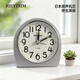 麗聲日本品牌學(xué)生起床鬧鐘漫畫(huà)式起床神器復古鬧鐘鐘表掛鐘石英鐘機芯 太空灰CRE864NR