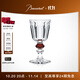 巴卡拉（Baccarat） 哈酷系列 路易菲利普國王杯酒杯單只杯【禮物】 透明+紅色