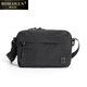 博邁倫男士單肩包斜挎包高端時(shí)尚背包防潑水尼龍通勤郵差包多口袋收納包 黑色【禮盒包裝】 21*14.5*7.5cm