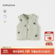 babylove嬰兒馬甲夾棉秋冬外穿保暖小馬褂男女寶寶純棉外出背心