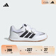 adidas T頭鞋 TENSAUR SWITCH CF魔術(shù)貼運動(dòng)鞋小童阿迪達斯輕運動(dòng) 白色/黑色/灰色   34