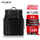 新秀麗（Samsonite）休閑時(shí)尚雙肩包電腦包15.6英寸男女背包反光材質(zhì)牛皮革TM7*013