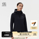 KOLON SPORT【預售】/可隆戶(hù)外軟殼夾克 女士防潑水防風(fēng)保暖透濕連帽外套 LKJK5WN076-BK 黑色 M 165/88A
