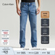 Calvin KleinJeans四季款男士休閑通勤簡(jiǎn)約ck合體版微彈洗水牛仔褲J325694 1AA-牛仔淺藍 34