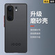 羽本 iQOO Neo9手機殼磨砂Pro全包氣囊防摔Neo9S膚感防指紋Pro+半透明撞色軟硬二合一散熱保護套 膚感磨砂【iQOOneo9系列】撞色二合一