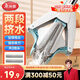 美麗雅膠棉拖把28cm2拖頭懶人吸水海綿拖家用一拖凈免手洗2025干濕兩用