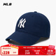 MLB帽子男女軟頂棒球帽虞書(shū)欣明星同款運動(dòng)鴨舌帽3ACP6601N-50NYS-F