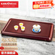 金灶（KAMJOVE） 電木茶盤(pán)排水托盤(pán) 茶具套裝輕奢現代茶臺瀝水盤(pán)家用德料32支 圓邊電木【長(cháng)60寬40高5cm】