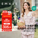 嫚熙（EMXEE）春夏季月子服牛油果紗羅薄款孕婦睡衣產(chǎn)婦產(chǎn)后哺乳家居服套裝L