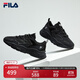 FILA 斐樂(lè )運動(dòng)鞋女MARS II 火星系列二代秋秋季時(shí)尚復古跑步鞋女 黑-BK 37.5