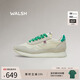 NormanWalsh【宋茜吳磊同款】ESL系列休閑華夫鞋運動(dòng)復古慢跑鞋跑步鞋男女鞋 米白/綠(贈白色鞋帶) 43