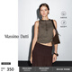 Massimo Dutti夏季新品2025女裝美式基礎(chǔ)款百搭無袖背心上衣T恤06222115 深卡其色 XS (CN 165/84A)尺碼偏大