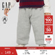 蓋璞【大小童同款】男女童2025秋季新款logo仿羊羔絨束腳褲805412