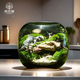 苔蘚微景觀(guān)生態(tài)瓶diy辦公室綠植盆栽造景創(chuàng  )意桌面擺件生日禮物 麋鹿森林