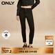 ONLY時(shí)尚高腰加絨緊身小腳褲九分牛仔褲女|123149043 J19 黑牛仔 S 160/64A