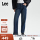 Lee25秋冬新429標準直腳加厚加絨深藍女保暖牛仔褲 深藍色 30