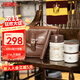 膳魔師（THERMOS）兒童餐具燜燒杯316L不銹鋼寬口燜燒罐保溫飯盒帶餐包餐具上學(xué)TCLF