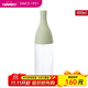 HARIO 冷泡茶壺帶濾網(wǎng)冷萃耐熱玻璃涼水壺冷水壺香檳瓶造型進(jìn)口水壺FIE 馬卡龍綠0.8L