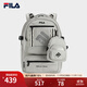 FILA 斐樂(lè )官方情侶款背包2025秋新款多口袋雙肩包電腦包休閑書(shū)包 錫灰[18-5203TPX]-DY XS