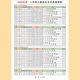 MPPMCK2025新版二年級上冊語(yǔ)文課課貼人教版同步課本生字筆畫(huà)筆順不干膠 普通a4紙彩印款(自行裁切貼雙面