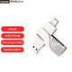 聯(lián)想 （Lenovo) TU203移動(dòng)固態(tài)U盤(pán)USB3.1讀速450MB/s金屬大容量閃存電腦商務(wù) TPCU301 雙頭普通金屬U盤(pán)【64G】