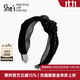 She's茜子經(jīng)典歐根紗發(fā)箍女工藝水晶氣質(zhì)通勤浪漫頭箍發(fā)卡發(fā)飾生日禮物 百搭深黑G0