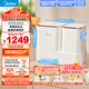 美的（Midea）雙子座分區(qū)洗波輪迷你洗衣機(jī) MNB7VA0E 內(nèi)衣洗衣機(jī)小型嬰兒懶人洗衣機(jī) 少纏繞同洗同脫 以舊換新