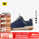 CAT卡特休閑鞋板鞋25春新品男士復古戶(hù)外透氣徒步鞋板鞋商場(chǎng)同款 藏青色P726110 41