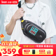 Divoom 點(diǎn)音 像素LED小斜挎包男騎行背包機車(chē)單肩包女潮牌男包通勤胸包 黑色