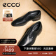 愛(ài)步（ECCO）皮鞋男 德比鞋男結婚鞋商務(wù)正裝皮鞋通勤鞋婚鞋 適途512734 HL 黑色51273401001 42