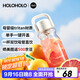 HOLOHOLO大容量水杯子tritan 男女士高顏值咖啡杯茶杯 兒童學(xué)生便攜吸管杯