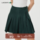 LACOSTE法國鱷魚(yú)女裝時(shí)尚潮流百搭百褶裙半身裙短裙|JF4170 YZP/暗松綠 S /160