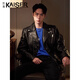 凱撒（KAISER）凱撒皮衣外套男機車(chē)款羊皮夾克韓版時(shí)尚青年外套秋季男裝2XL