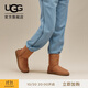 UGG冬季女士休閑平底圓頭保暖經(jīng)典時(shí)尚短靴雪地靴1016223CHE|栗色38