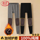 浪莎秋褲男士薄款純棉毛褲抗菌秋冬季老年加厚加絨帶護膝蓋全棉保暖褲