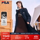 FILA 斐樂(lè )官方女子羽絨服冬季保暖時(shí)尚中長(cháng)款保暖運動(dòng)羽絨服