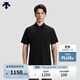 迪桑特（DESCENTE）DUALIS系列都市通勤男士短袖POLO衫 IB-墨黑色 XL (180/100A)