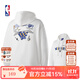 NBA官方獨行俠湖人勇士涂鴉新款男女秋冬保暖運動(dòng)潮流長(cháng)袖連帽衛衣 勇士-連帽衛衣 L