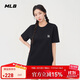 MLB短袖T恤男女百搭休閑經(jīng)典純色圓領(lǐng)25新款3ATSB0153-50BKS-M