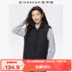 佐丹奴棉服馬甲女秋冬夾棉保暖可脫卸帽棉衣背心外套13375849