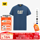 CAT卡特新品男涼感設計反光logo印花短袖T恤輕戶(hù)外 藏青 L