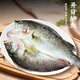 港鮮達三去白蕉開(kāi)背海鱸魚(yú) 無(wú)保水劑免處理速凍刺少肉厚生鮮 開(kāi)背海鱸魚(yú)500-600g*1條（含冰衣15%左右）