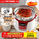 天際（TONZE） 隔水燉魚(yú)膠燕窩花膠專(zhuān)用全自動(dòng)煲湯鍋電燉鍋陶瓷內膽燉湯養生多功能電燉盅家用 32CG 304不銹鋼蒸籠+隔水燉 3.2L