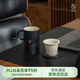 萬(wàn)仟堂（Edenus）茶杯 陶瓷高檔男士商務(wù)辦公杯茶水分離杯泡茶杯 發(fā)財杯