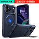 億色【360°全包】適用iPhone17promax手機殼蘋(píng)果17pro保護套magsafe磁吸充電相機按鍵全包超強防摔殼 海軍藍【支架款】7倍防摔丨360°全包 iPhone17ProMax