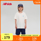 NEW BALANCE4-14歲男女童夏季新款撞色T恤運動套裝