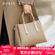 朱爾包包女款2025年牛皮手提包時尚通勤女士包包媽媽包教師節(jié)禮物