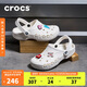 crocs卡駱馳貝雅洞洞鞋沙灘鞋|10126 白色-100 37/38(230mm) 
