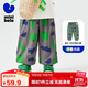 迷你巴拉（minibala）男女童褲子夏防蚊寬松兒童嬰兒寶寶長(cháng)褲【速干吸汗】