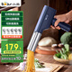 小熊（Bear）面條機家庭用 家用壓面機 無(wú)線(xiàn)手持壓面槍 小型電動(dòng)自動(dòng)不銹鋼壓面條機 5種出面模具YMJ-K40Z7
